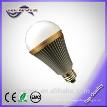 Hot sell ce rohs conduit un boîtier en plastique à ampoule, ampoule à LED, ampoule led 7w